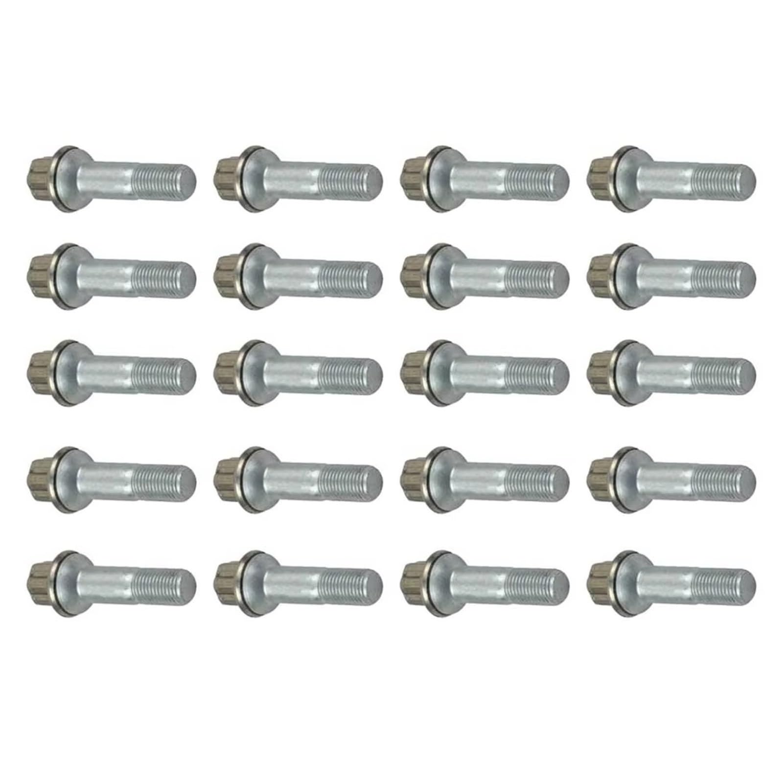 Bulloni ruota auto Compatibile Con Benz Per GLE W166 400 Per 4matic 2015 2016 2017 2018 Set Da 20 Dadi Per Cerchi In Lega Con Rondella Conica OEM: 0009902207
