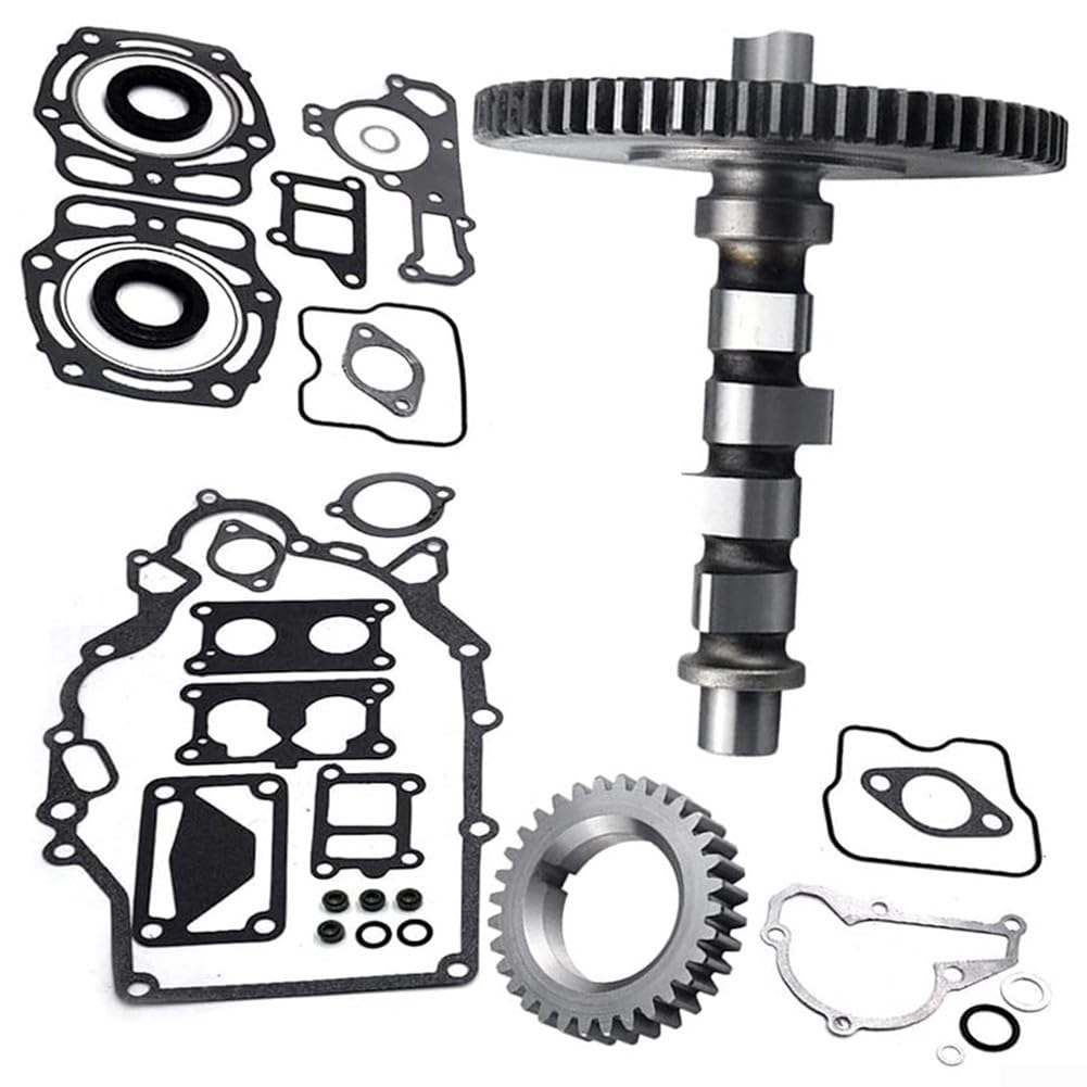Kit albero a camme con ingranaggio cilindrico e guarnizione per motore Kawasaki FD620D, sostituisce 12044-0803 59051-2112 AM124510, set di ricambio per tosaerba resistente