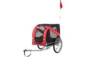 PEXMOR Dog Carrier Bike Trailer: Transport Your Furry Friend in Style