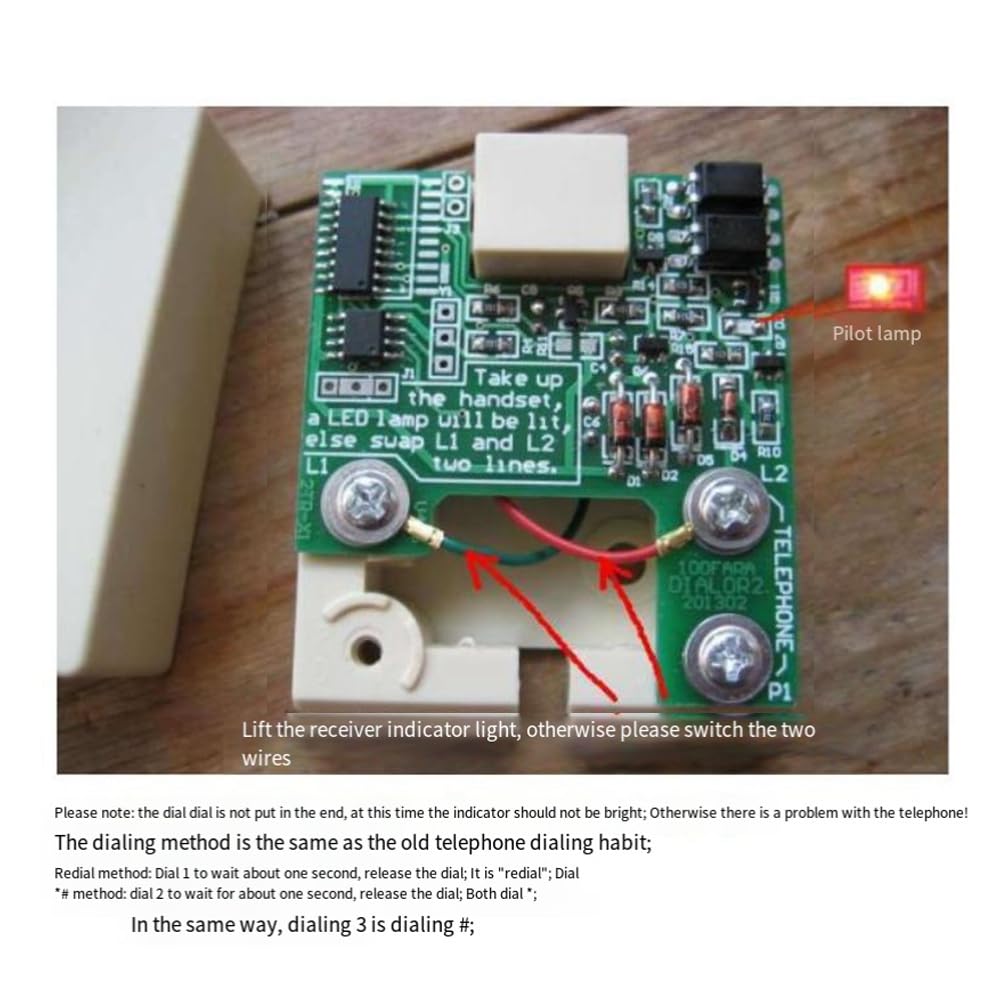 Convertisseur d'impulsion à Double tonalité - Téléphone de numérotation - Son multifréquence - Convertisseur DMF - Ancien Signal d'impulsion téléphonique