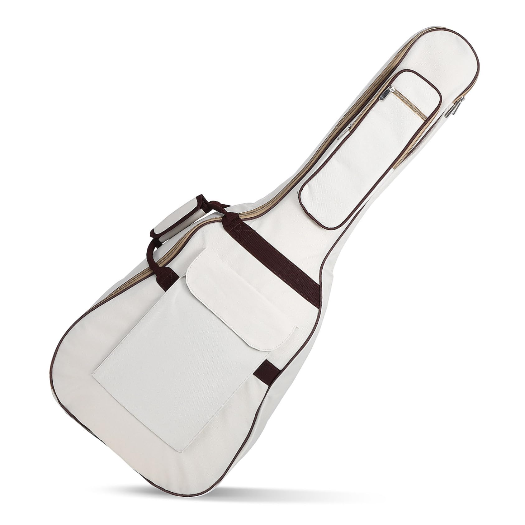 GALPADA Borsa per Chitarra Oxford Beige 40 41 Pollici