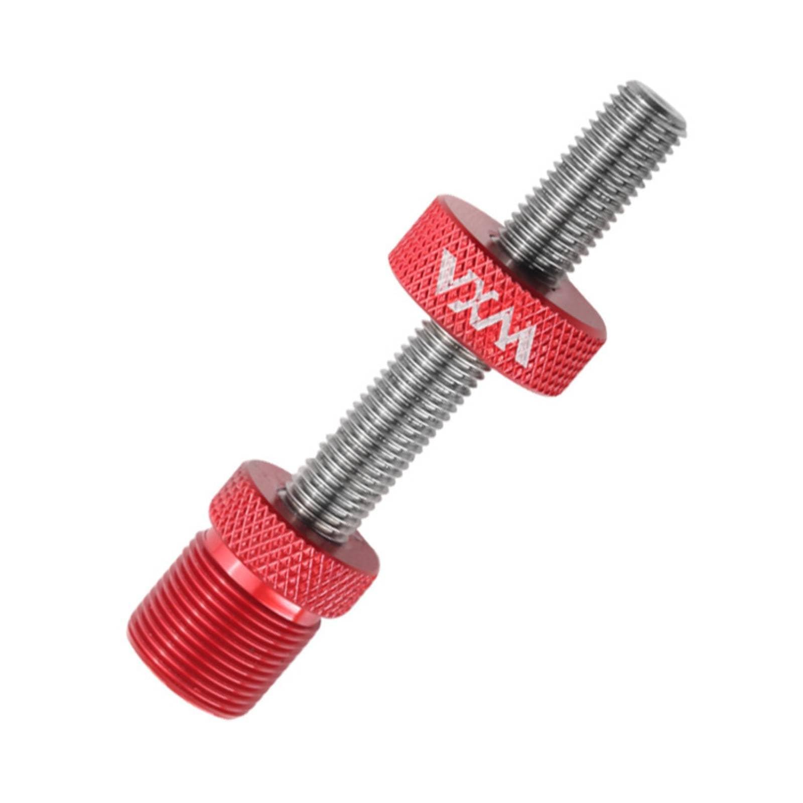Bottom Bracket Removal Tool High Compatibility Two-Wheeled Bottom Bracket Remover 2 in 1 Design Crankset Removal Tool for Bike Repair, Garage, Workshop, Red-image-23