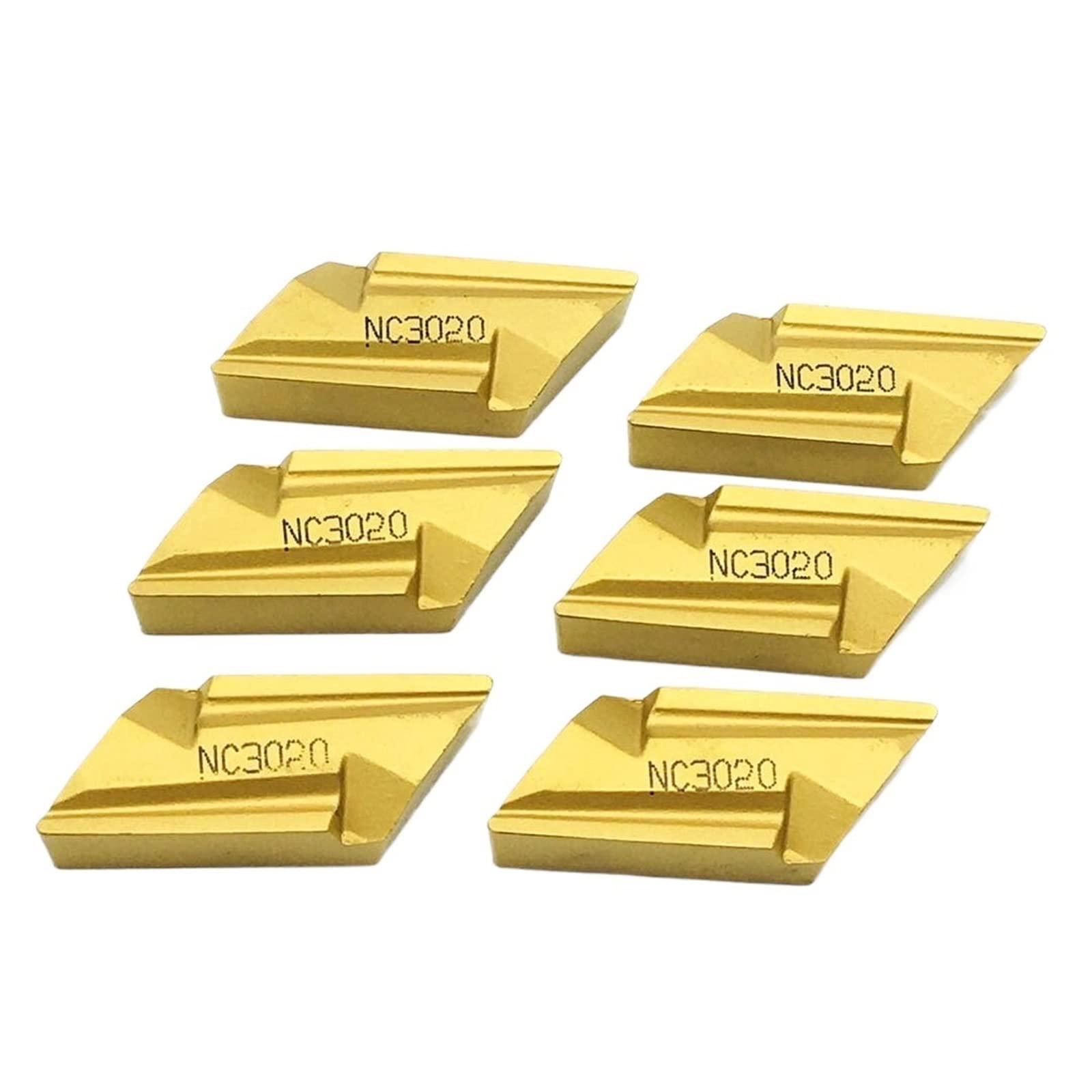 AALLYN Indexable Carbide Lathe Tool 10Pcs TDC2 TDC3 TT9030 TT9080 CNC Carbide Alloy Steel Processing Metal Turning Tool (Size : TDC3 TT9080)