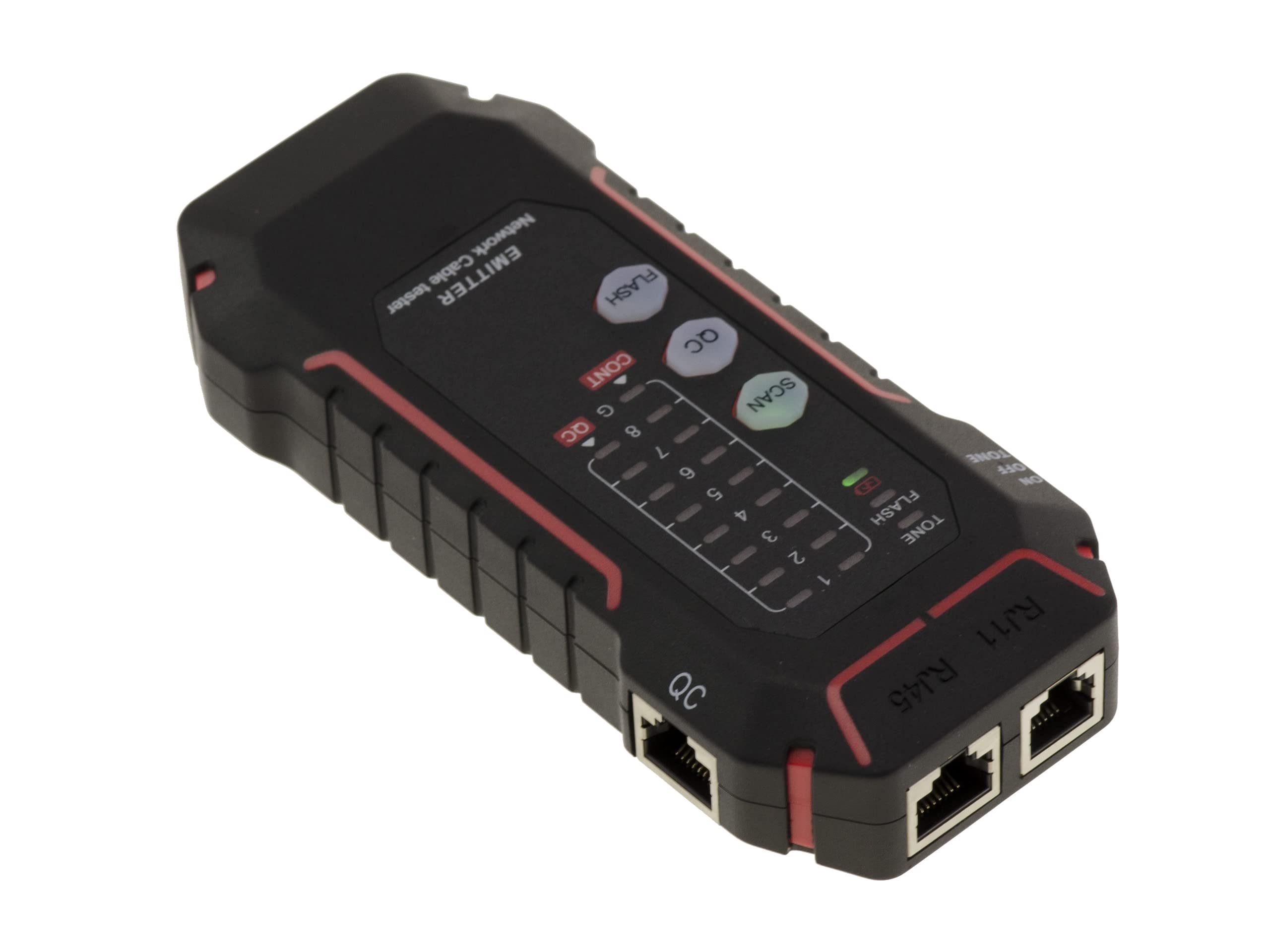 KALEA-INFORMATIQUE Testeur Intelligent pour réseau ethernet RJ45 et téléphone RJ11. Test de la continuité, du PoE, du shéma de câblage. Repérage des Ports, traçage des câbles