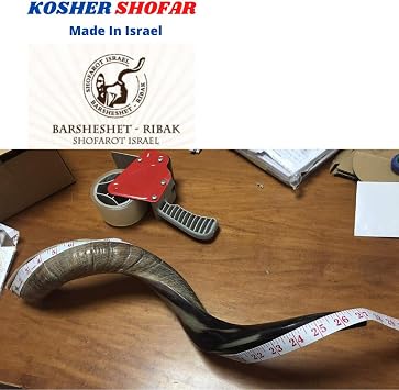 Jemenit-Kudu-Horn-Schofar 711-787 cm koscher hergestellt in Israel