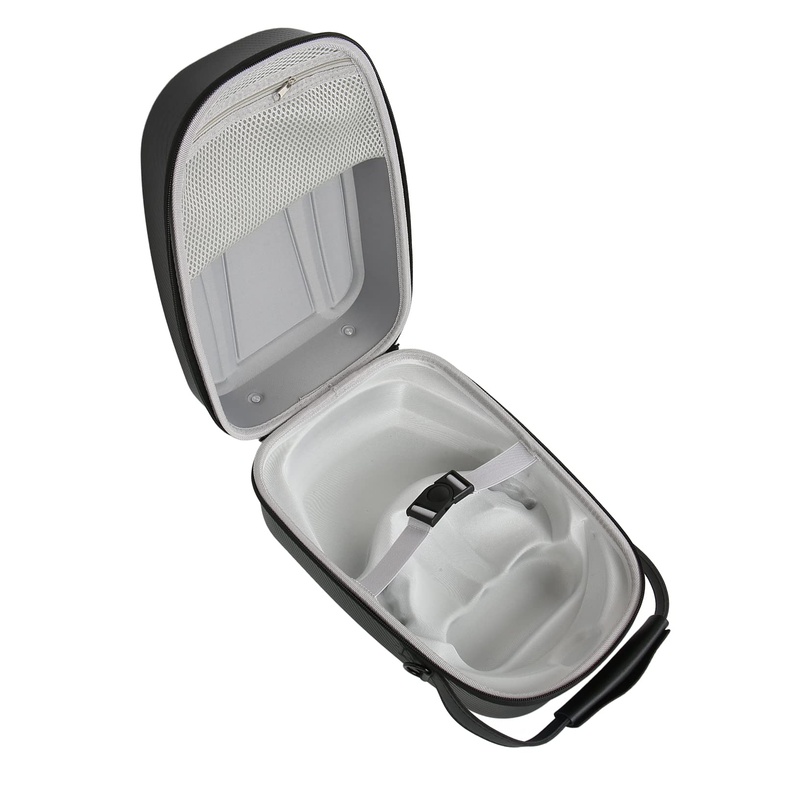 Funda de transporte para PS5 VR2, PSVR 2, funda rígida de EVA, duradera, portátil, a prueba de gran capacidad, funda VR para PS5 VR2 (patrón de alfombrilla de paja)