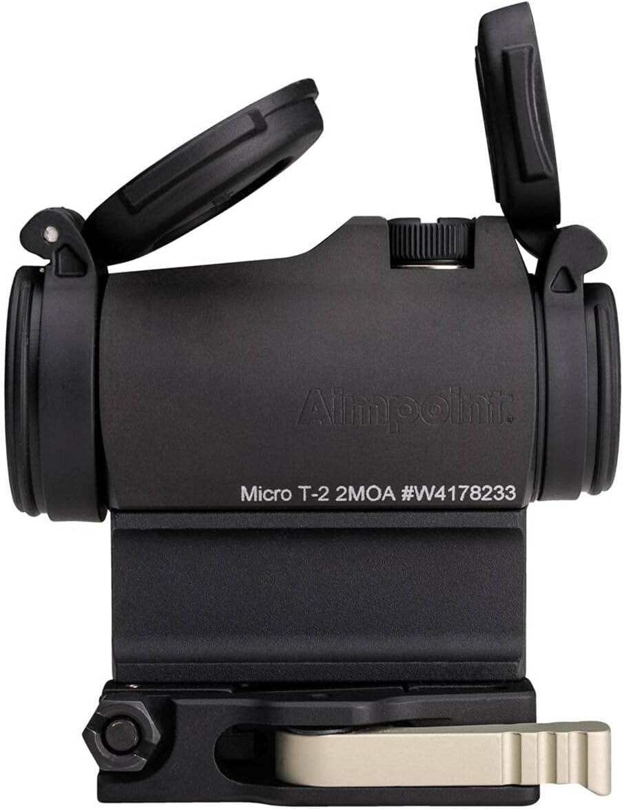 Aimpoint Micro T-2 Red Dot Reflex Sight with Mount and Spacer - 2 MOA - 200198