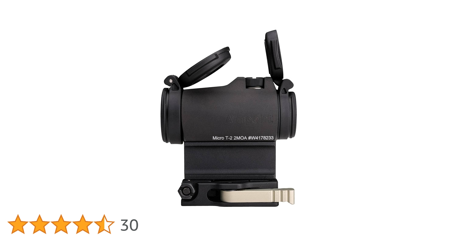 Aimpoint Micro, T-2 2 MOA, LRP Mount/39mm Spacer, Gun Scopes