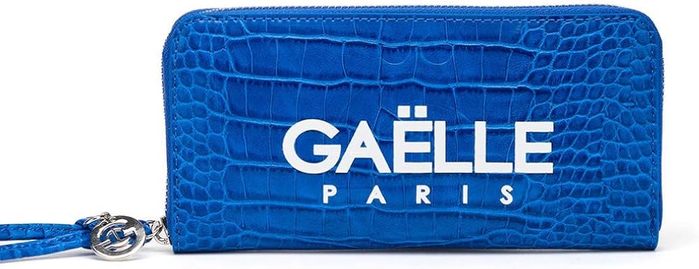 Gaelle paris porta carte di credito portafoglio con logo da donna in pelle sintetica GBDA2200B