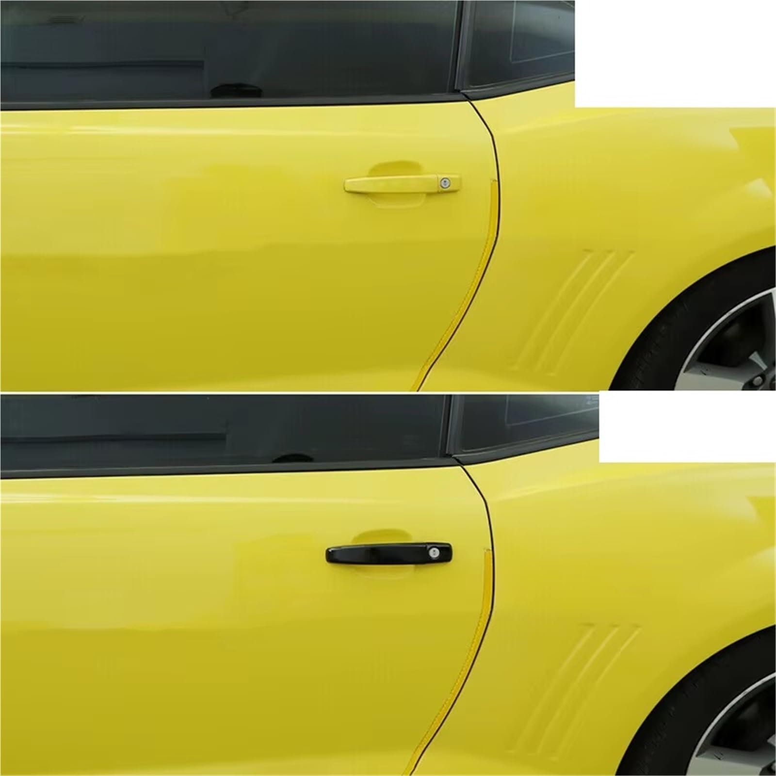Copri Maniglia Esterna Porta Auto Esterno Maniglia Della Porta Copertura Trim Set Compatibile Con C&evrolet Per Camaro 2010-2015 Cap Telaio Più Accessori Extra