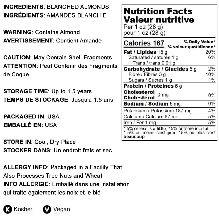 Miniatura 4 de Harina de almendras Food to Live.
