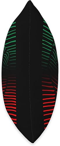 Miniatura 2 de Pan African Pride Black History Black Liberation Afro-American Pan African UNIA Flag Throw Pillow, 16x16, Multicolor