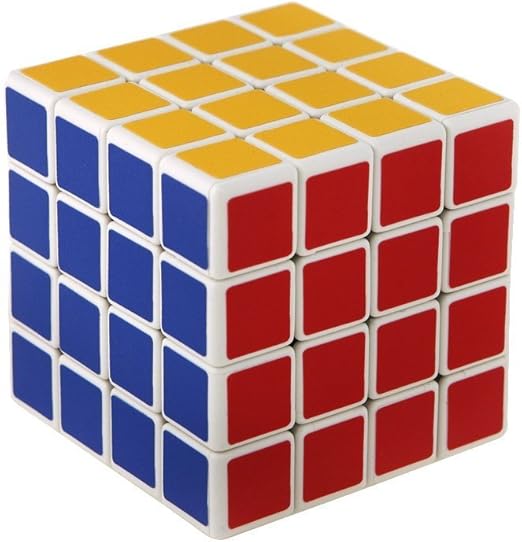 Amazon 立体パズル 4 4 4立体回転パズル 61mm 6色 白素体 立体パズル おもちゃ