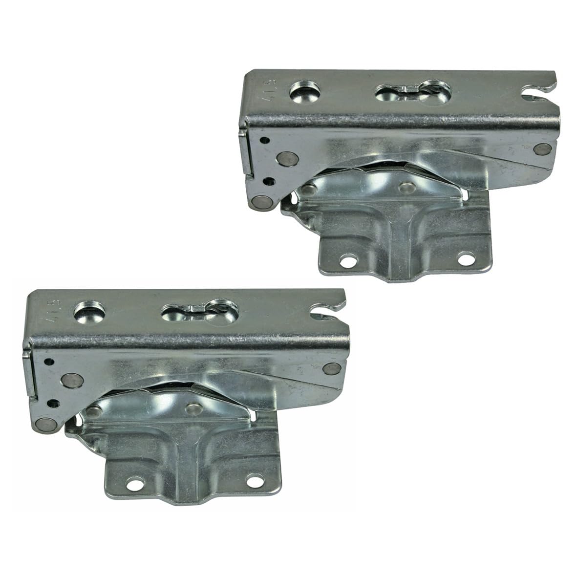 easyPART passend für Constructa 12004051 SET Tür Scharnier oben + unten | Kühlschrank Siemens, 5433021, 482000073404, 482000026204, Türscharnier, Hettich, 3307, 3306, Vario, Spülmaschine, 3702