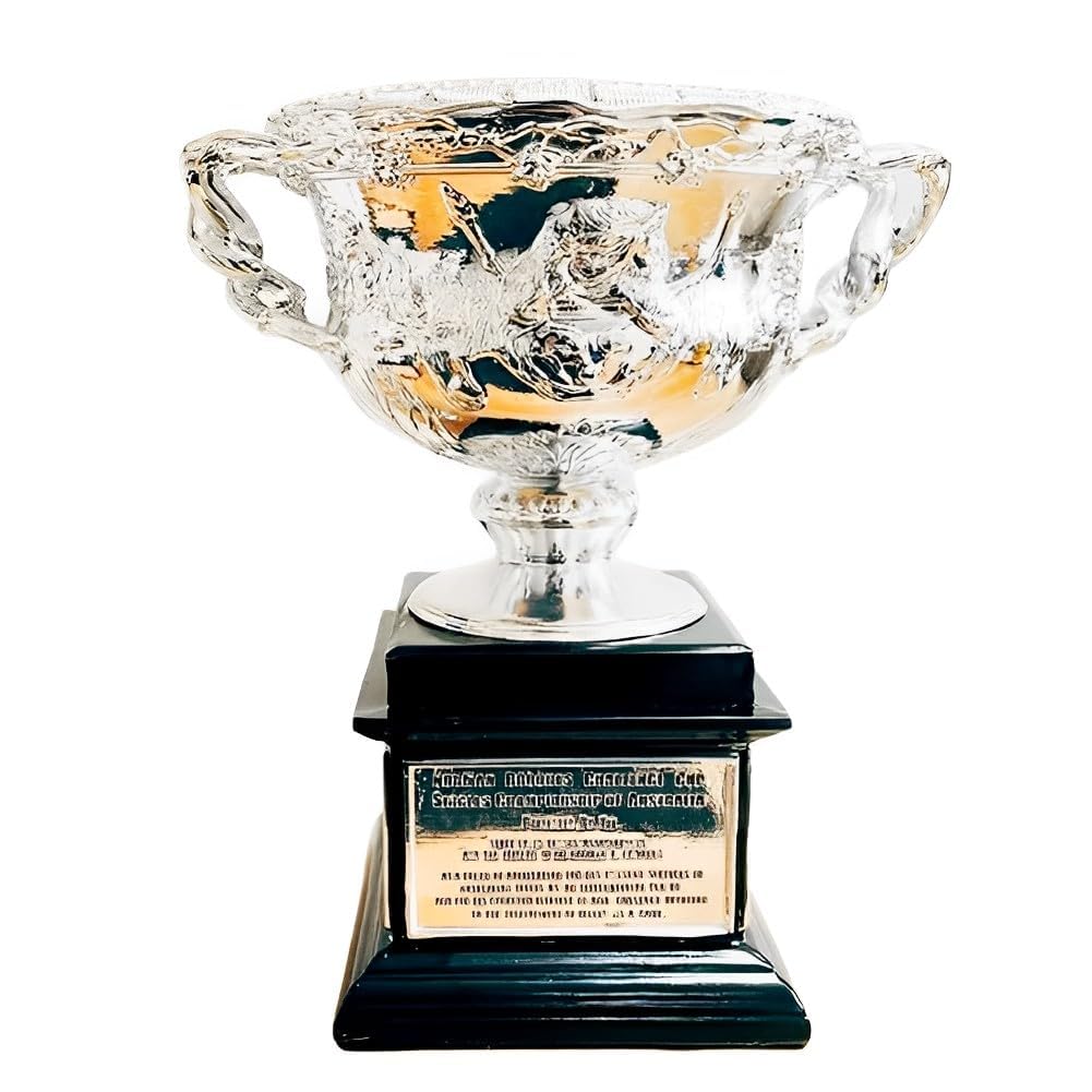 DHetyE souvenir, Australian Open Men's Singles Trophy Brookes Challenge Cup Championship Grand Slam Trophies Federer