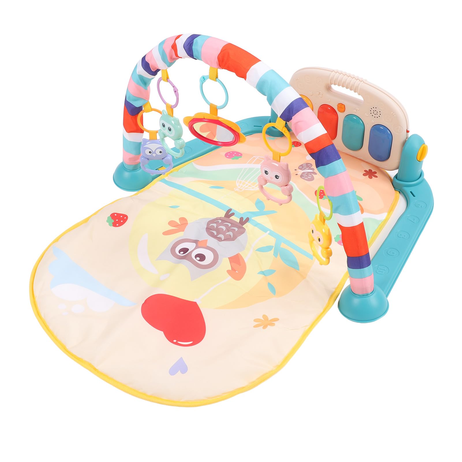 Estera de Gimnasio para Piano de Juego para Bebés, Juguete Educativo Temprano Multifunción, Estera de Actividades Musicales para Niños Pequeños