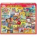 White Mountain Puzzles - Classic Lunch Boxes - 1,000 Piece Jigsaw Puzzle