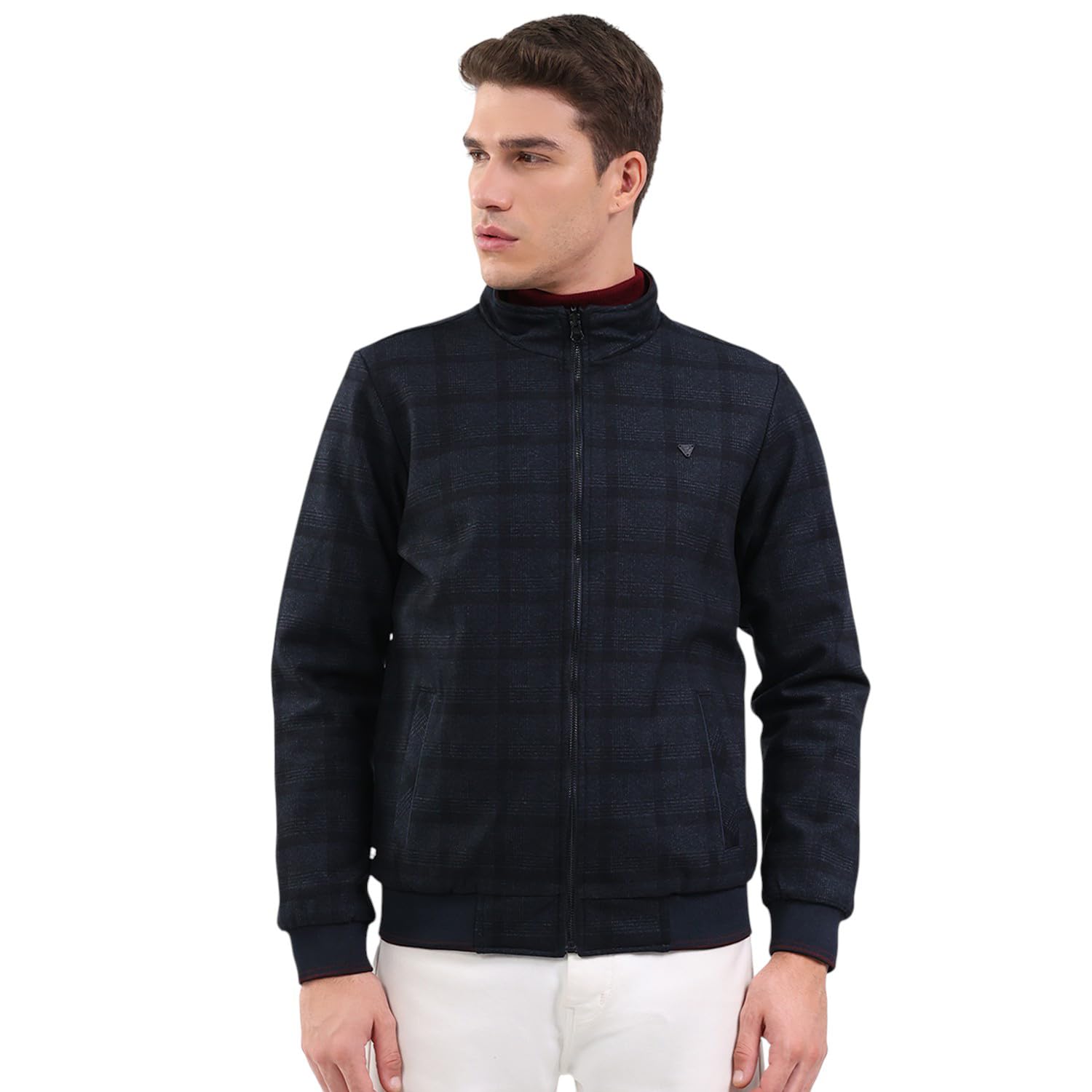 monte carlo Men Reversible Regular Fit Solid Mock Neck Side Pocket Zipper Closure Full Sleeve Winter Jacket| Warm Coat for Men | Stylish Full Sleeve Zipper Jacket (Pack Of 1)-picture-28