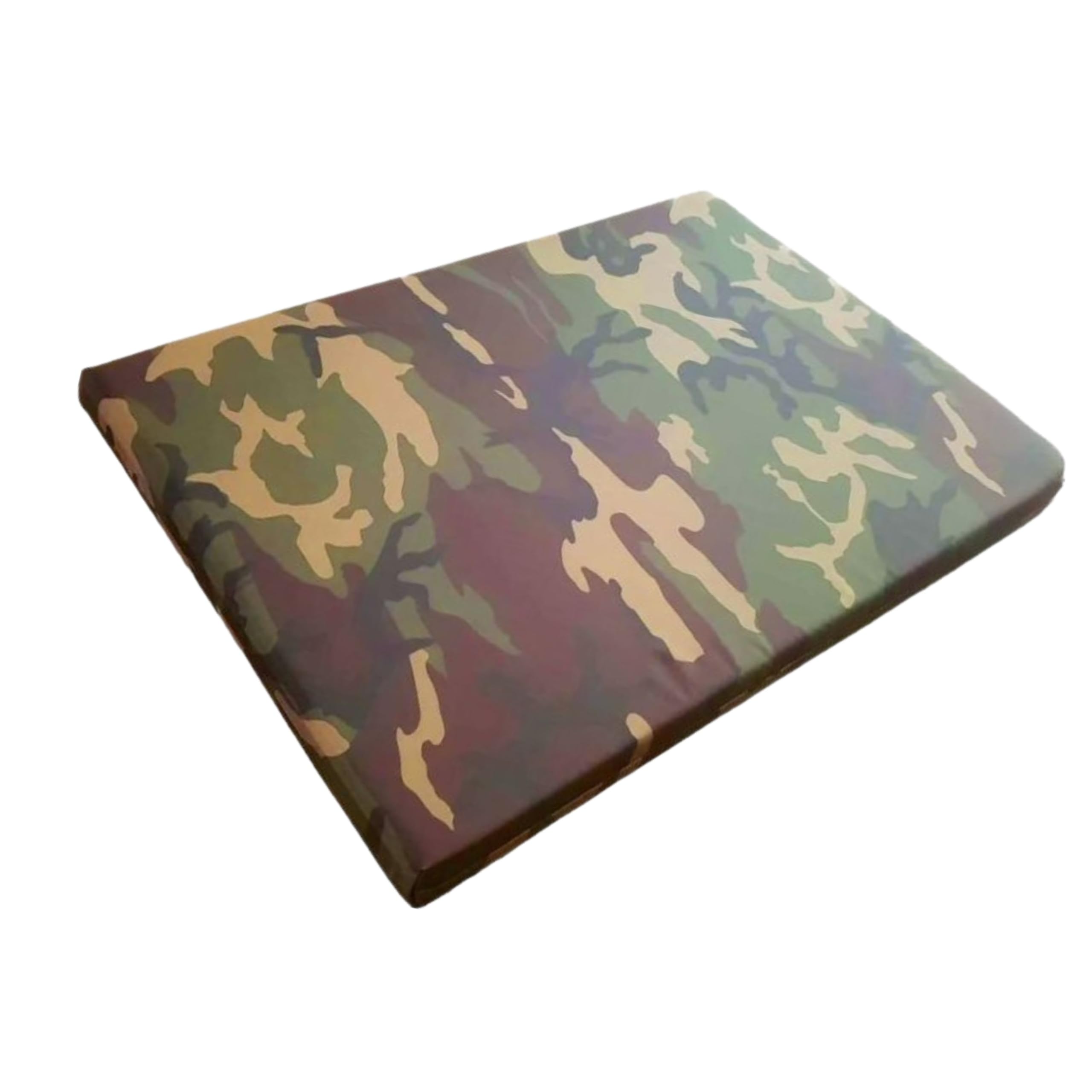 Orthopedic Dog Bed Waterproof Mattress, Easy to Wipe Clean Hygiene Material, Supportive Foam, Durable, Water-resistant, (Camoflauge, L- 108 x 72 x 5 cm)