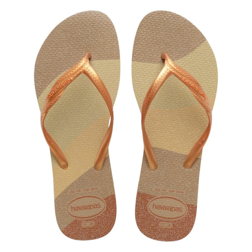 Havaianas Fantasia Gloss Damen FlipFlop Rose Gold 35 EU