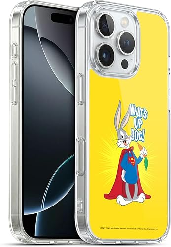 Miniatura 144 de Head Case Designs Funda de gel suave con licencia oficial de Looney Tunes Retro Bugs Bunny compatible con Apple iPhone 11 Pro Max Retro,Blanco y