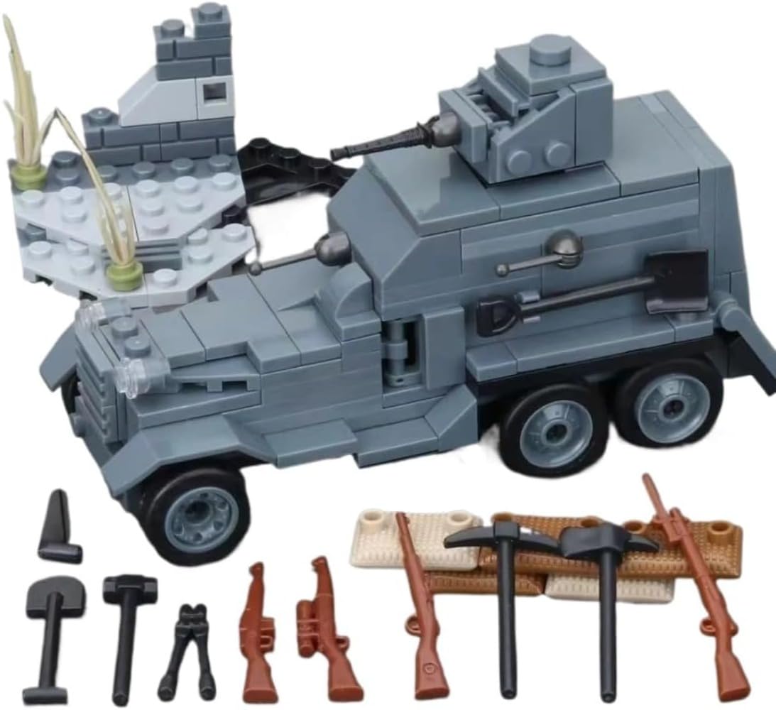 Stuart Light Tank Military Building Blocks Lego Compatible Figure Set