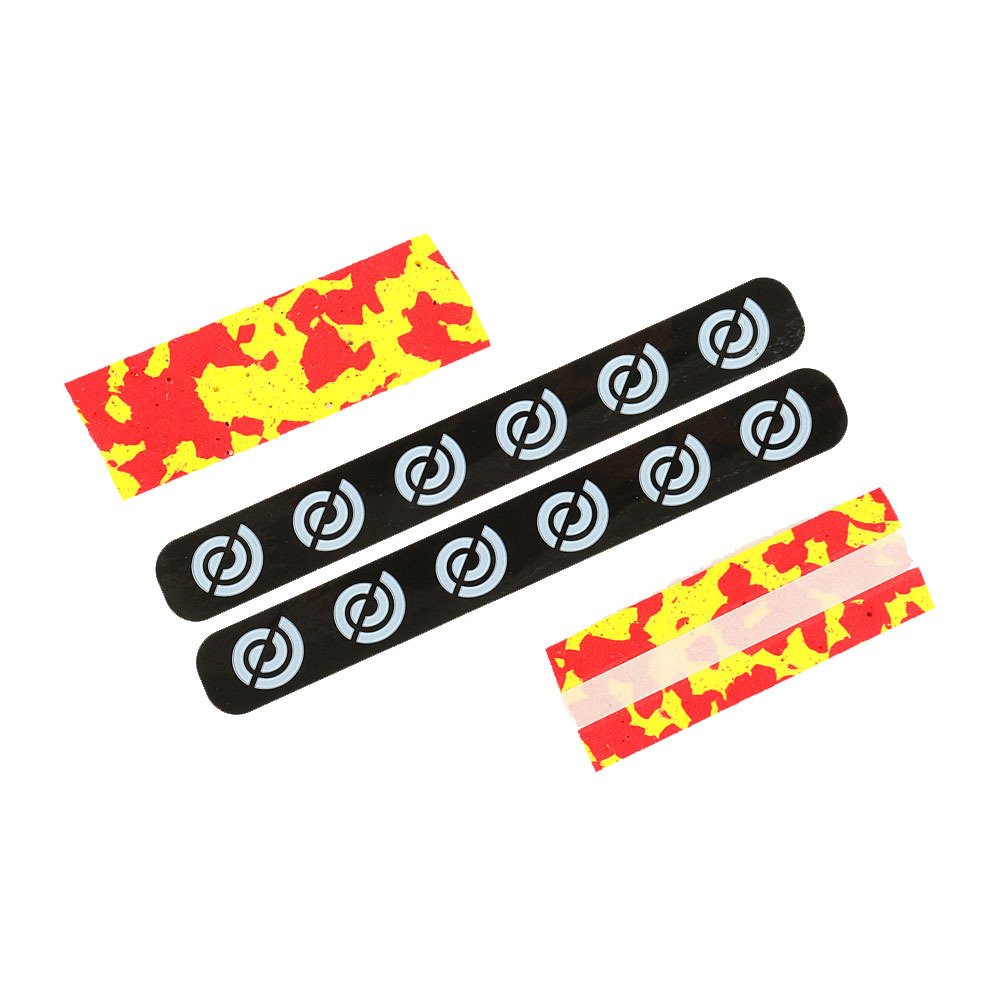 BikeRibbon Cork Plus - Bande De Guidon Liège Rouge/Jaune Pour Vélo