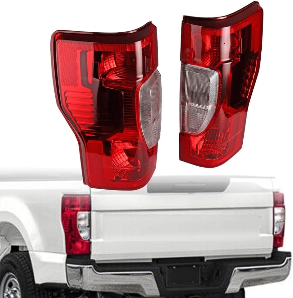 Astra Depot Luz trasera izquierda derecha compatible con Ford F250 F350 F450 Super Duty XL XLT Lariat King Ranch Regular Super Crew Cab 2020-2022