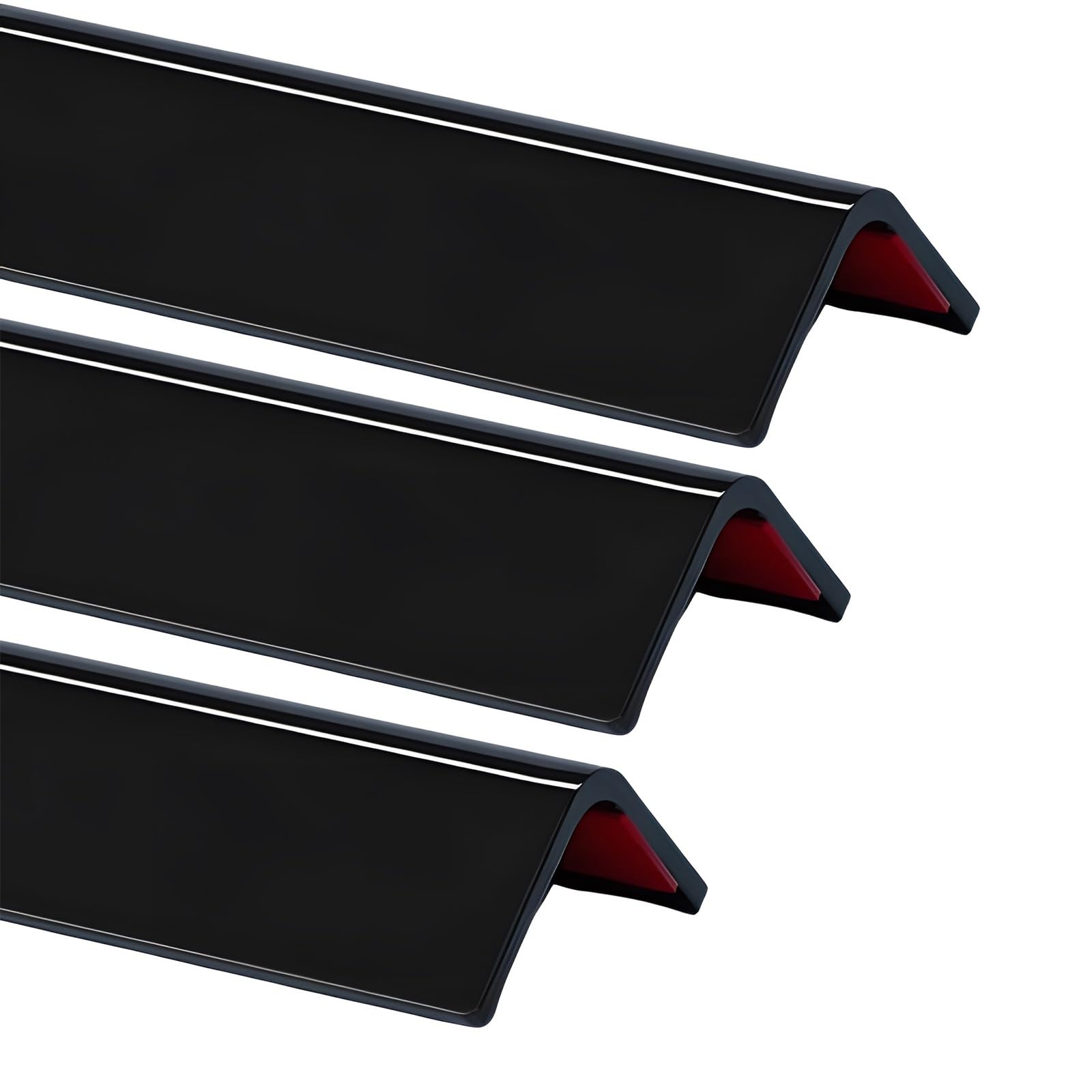 3 Piezas De Protector De Esquinas Autoadhesivo, Protección De Bordes Para Paredes, Cojín Protector De PVC Para Oficina Y Hogar, Largo De 39,4/47,2/59,1 Pulgadas, Seguro Para Niños Y Muebles(Bl