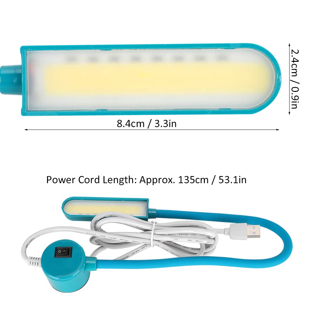 Lampe De Travail LED Flexible Col De Cygne Avec Base Magnétique