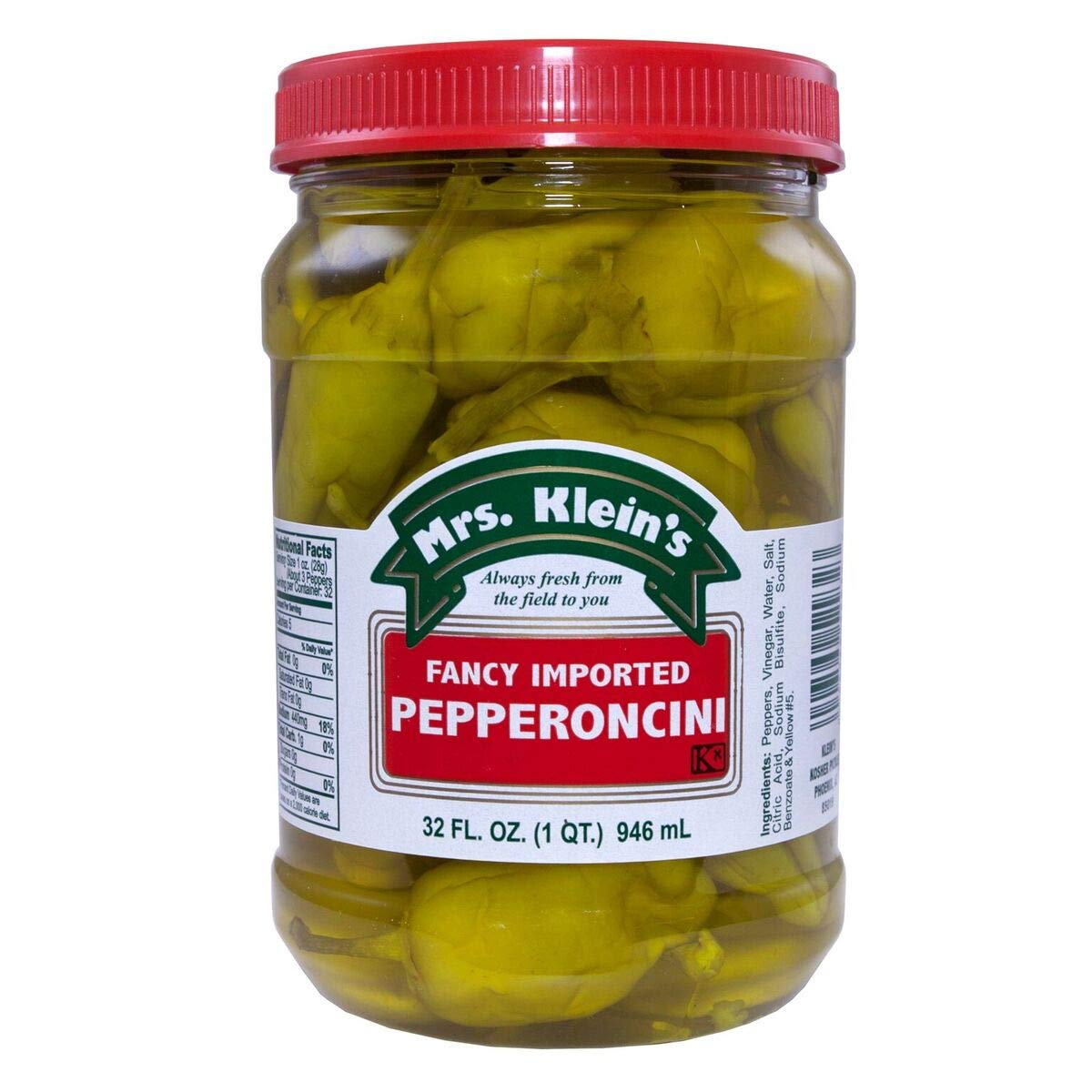 Amazon.com: 6/32oz Whole Pepperoncinis : Grocery & Gourmet Food