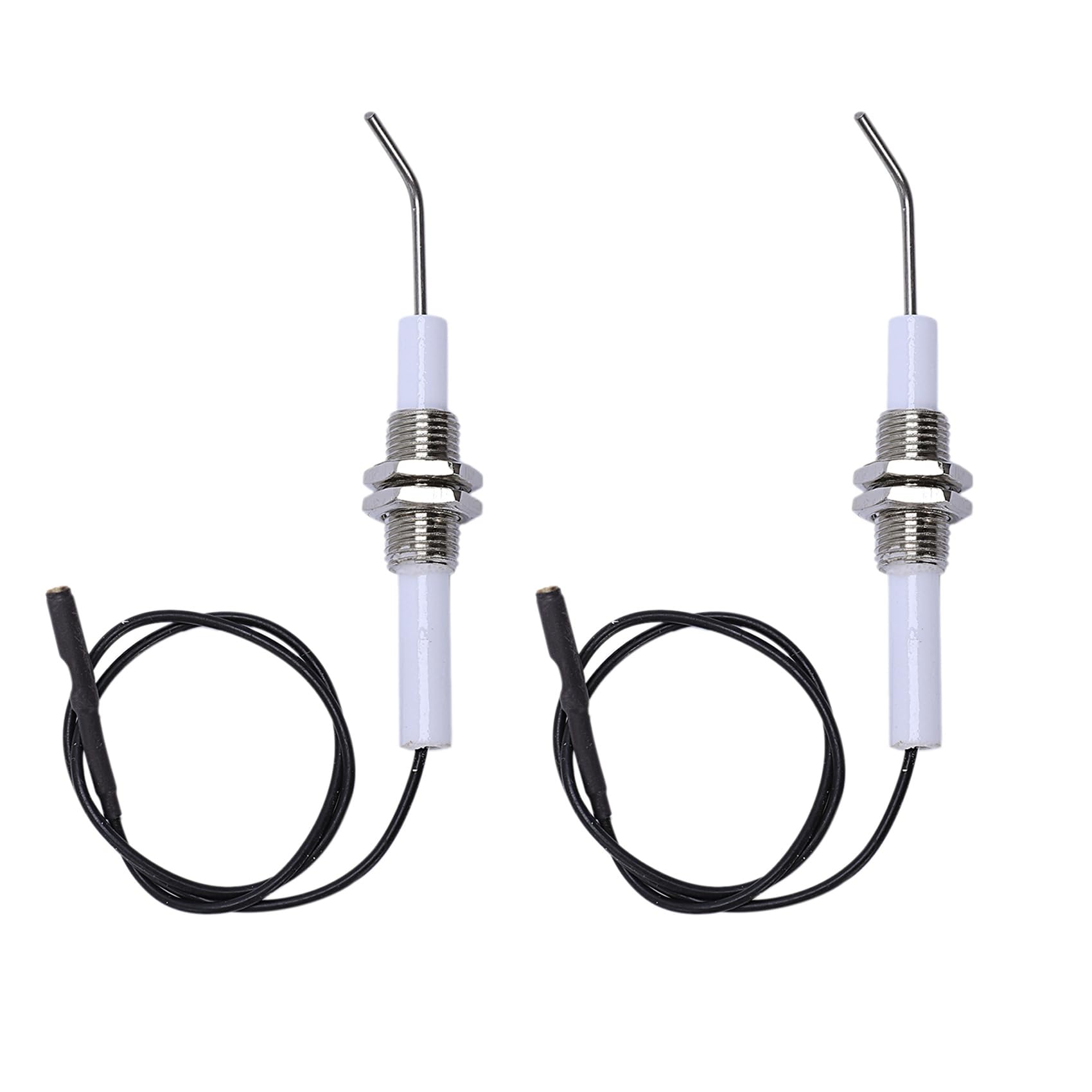 Ignition Accenditore di Elettrodi Ceramici A Spina con 30cm nel Terminale Rotondo 25pcs / 2.3mm
