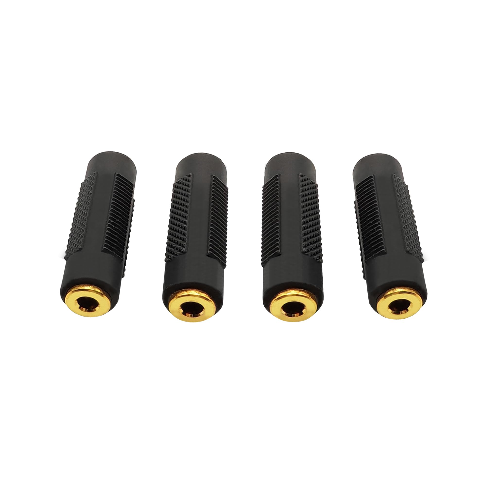 Audio-Adapter, 3,5-mm-Buchse auf Buchse, Stereo-Anschluss für Kopfhörer, 4 Stück