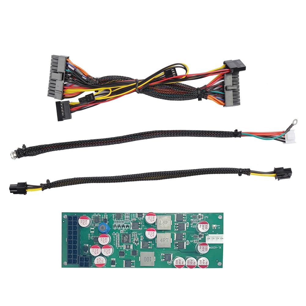 Modulo di Alimentazione per Computer Host con Alimentatore Silenzioso Ventola, Alimentatore ATX per PC, Ampia Gamma di Ingresso per Computer PC.