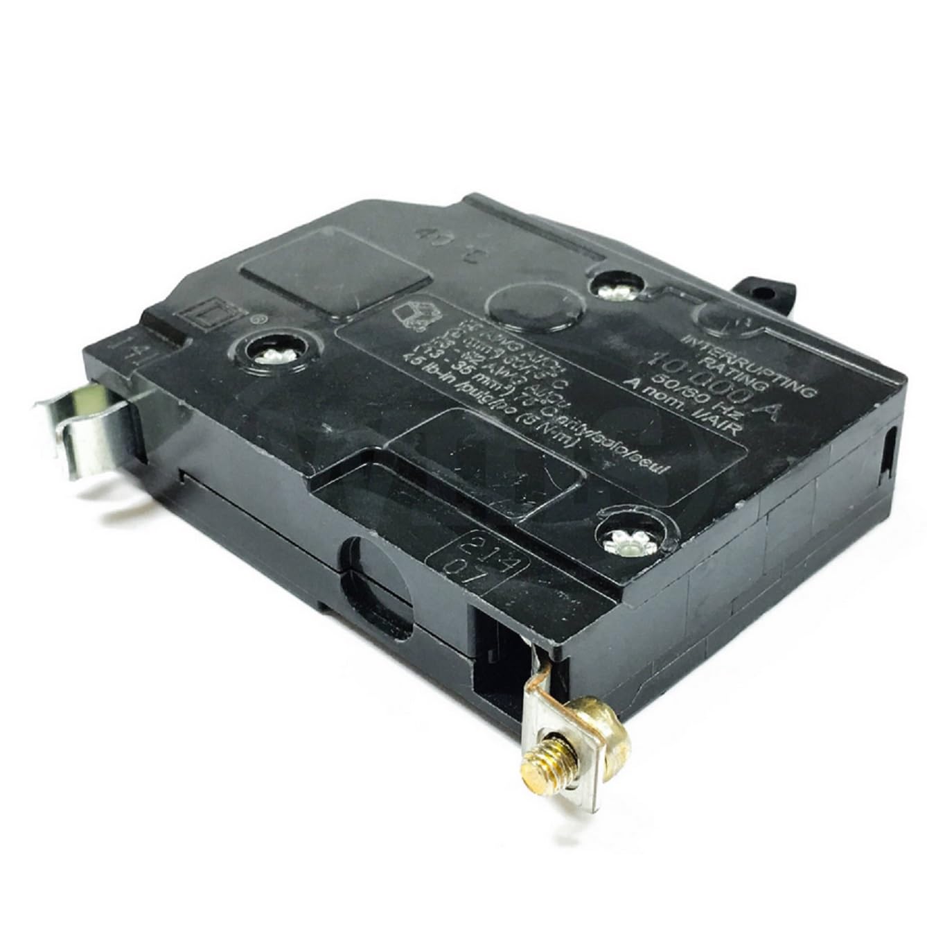 Square D QOB115 Bolt On Circuit Breaker 1P 15 Amp 120/240Vac/48Vdc