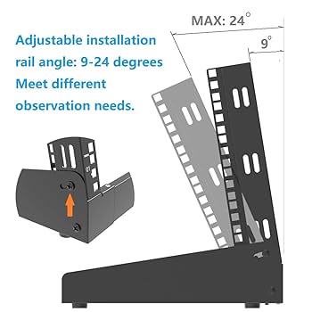Amazon.com: JINGCHENGMEI 6U Desktop Network Rack 19 inches