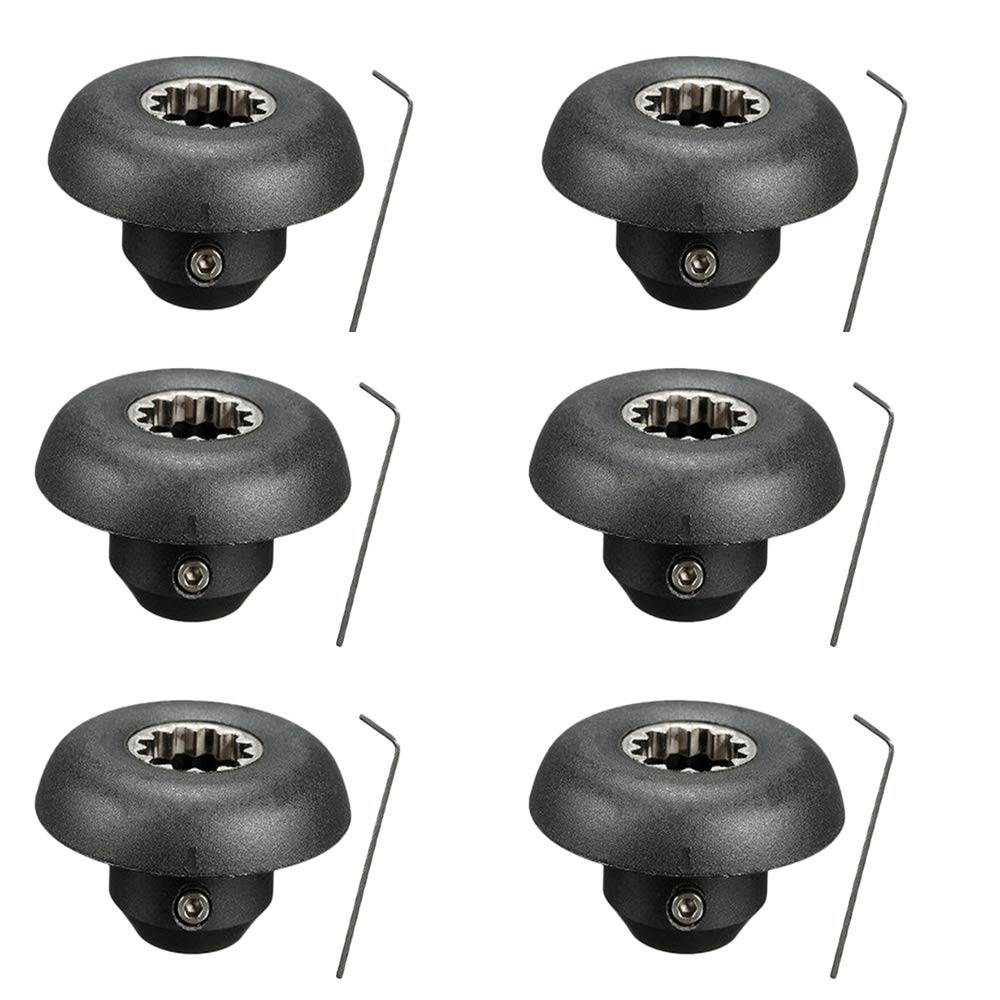 Carkio 6 Pack Jjdd Compatible With Drive Socket Kit,Blender Wrench Retainer Compatible With Vitamix Mixer Parts 891-802 Mushroom Head Drive Wheel Breaking Machine,S