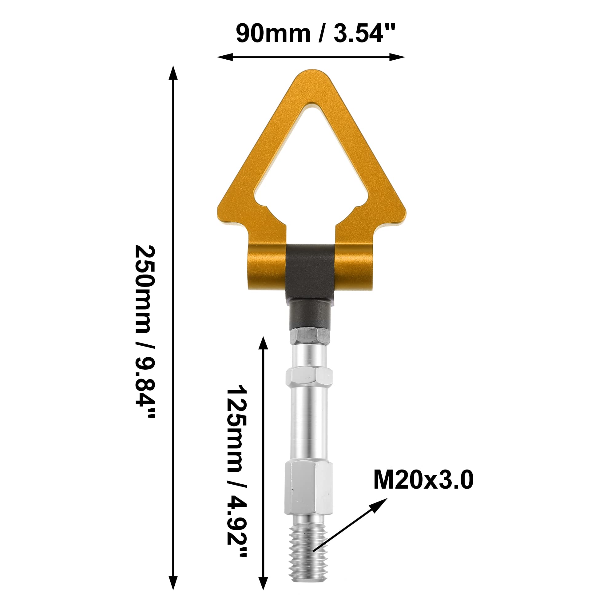 Amazon.com: X AUTOHAUX Front Bumper Trailer Towing Hook for Audi