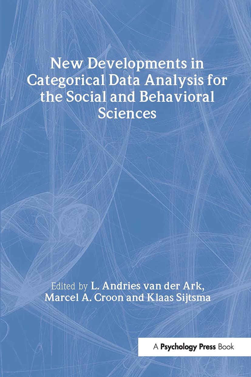 Buy New Developments in Categorical Data Analysis for the Social and Behavioral Sciences (Quantitative Methodology Series) — BookShops.in