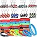 Aoriher 48 Pieces Dirt Bike Party Favors 24 Motocross Rubber Bracelets Wristbands 24 Motorcycle Party Keychains Dirt Bike Birthday Party Goodie Bag Fillers Classroom Rewards for Boys Girls