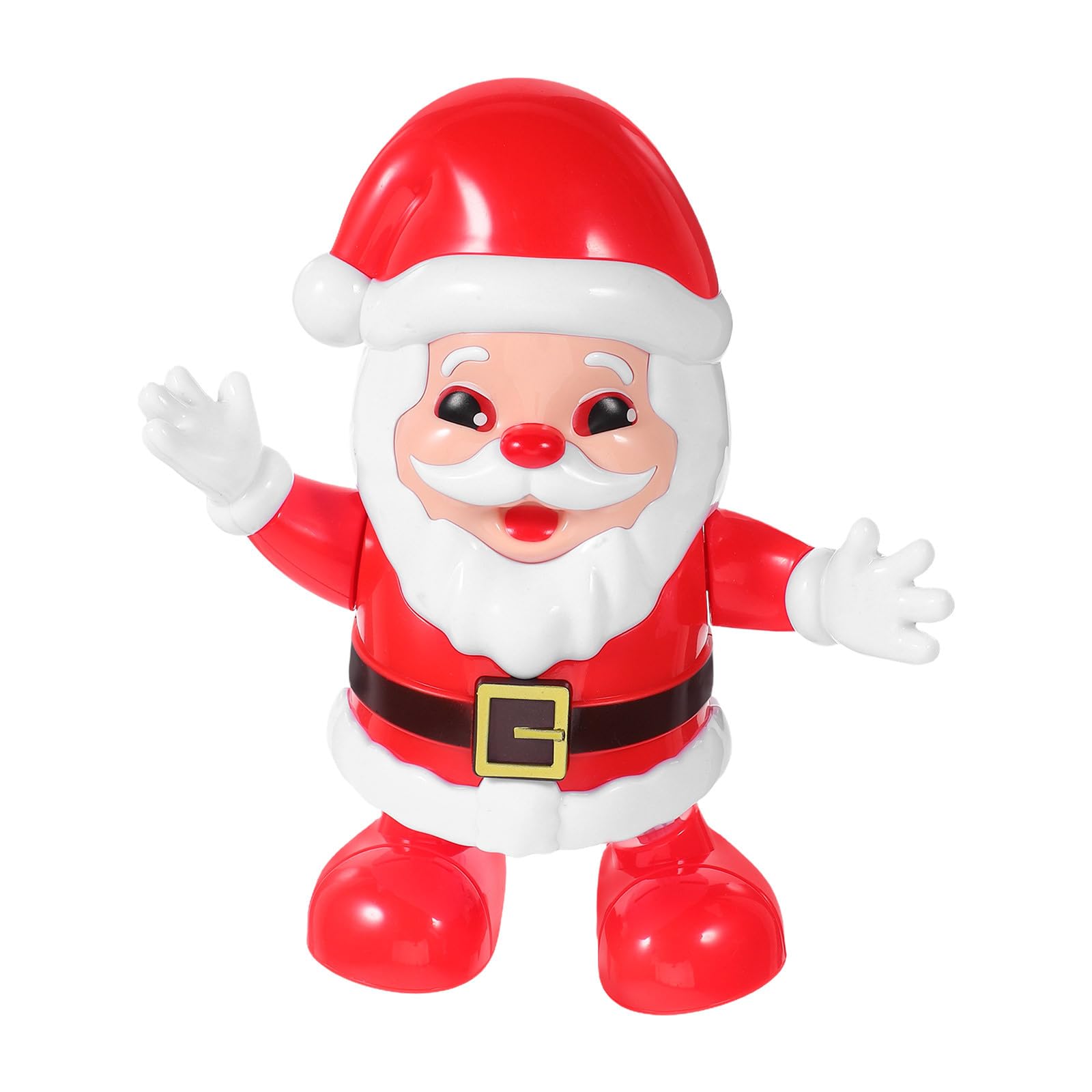 FRCOLOR Dancing Santa Toy Christmas Electric Santa Doll for Xmas Party Decorations and Festive Home Display