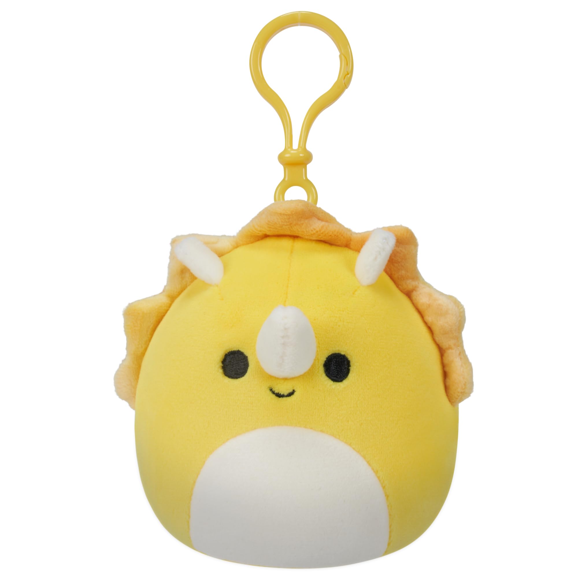 Squishmallows Lancaster 3.5" Clip-On Plush, Yellow