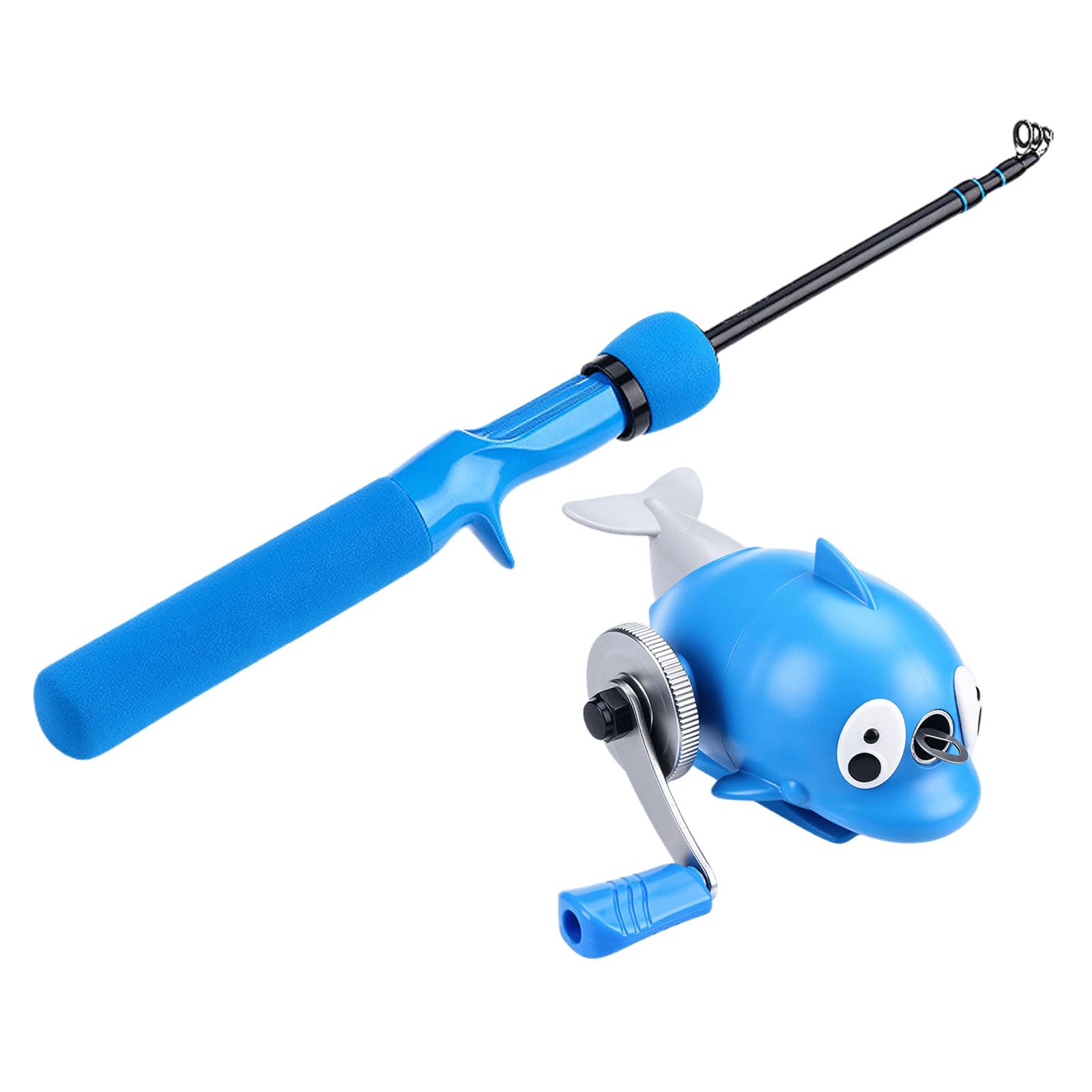 Ljmyy Fishing Rod Telescopic Angling Toy Fishing Poles Angling Rods with Reel Short 1.2M Rods Outdoor Toy