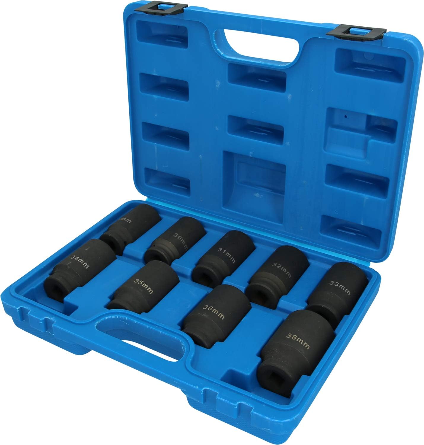 BRILLIANT TOOLS BT671000 Drive Shaft Socket Set 9 Pieces [Powered by KS Tools] Amazon.co.uk