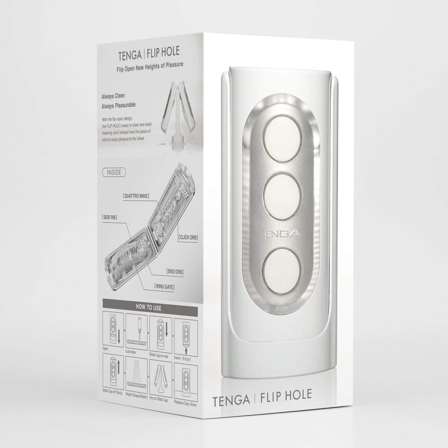 TENGA FLIP HOLE BLACK