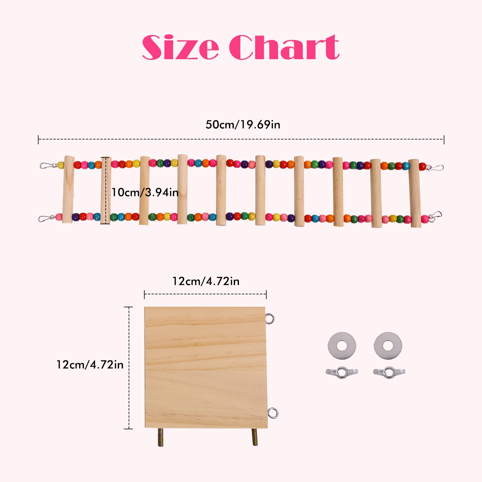 Amazon | 鳥はしご おもちゃ 鳥の木 止まり木 プラットフォーム