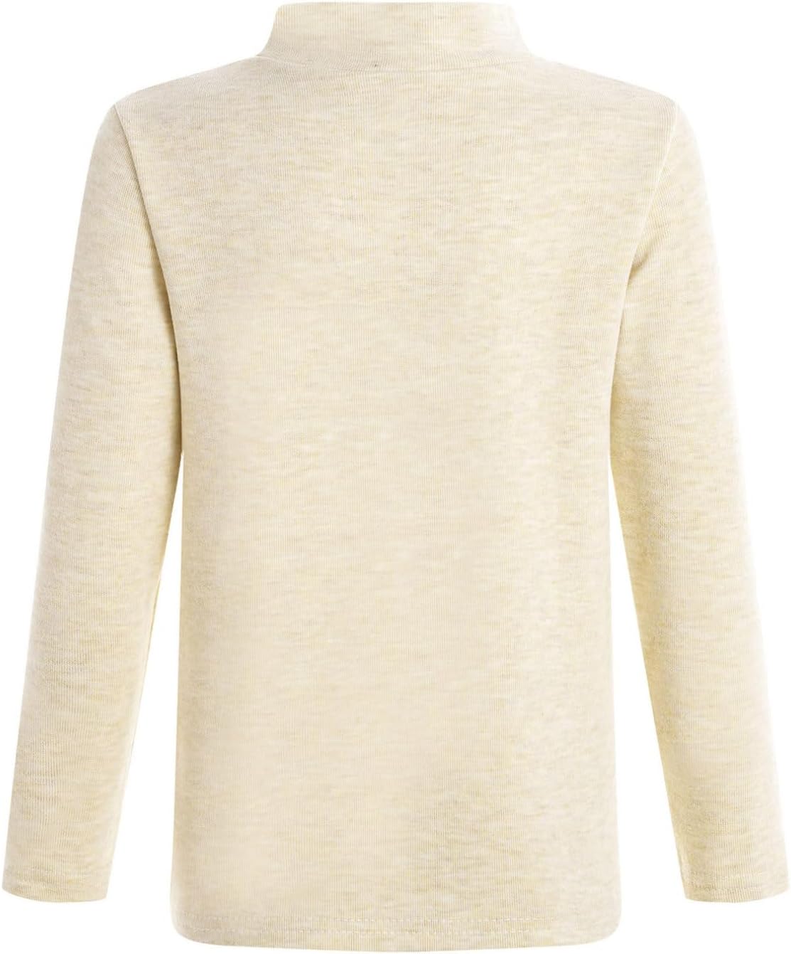 iiniim Boys Girls Turtleneck Thermal Compression Shirt Unisex Kids Fleece Base Layer Underwear Top Long Sleeve T-Shirt