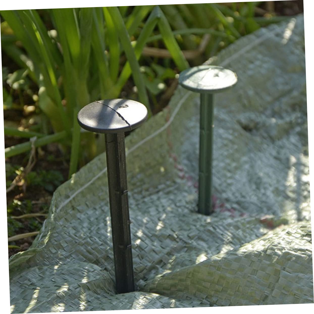 Hemobllo 3 Ensembles Piquets De Jardin Plastique Noir Piquets De Fixation pour Tentes Gazons Artificiels Et Filets De Protection pour Sols Acides Et Installation Facile 120 Pièces * 3
