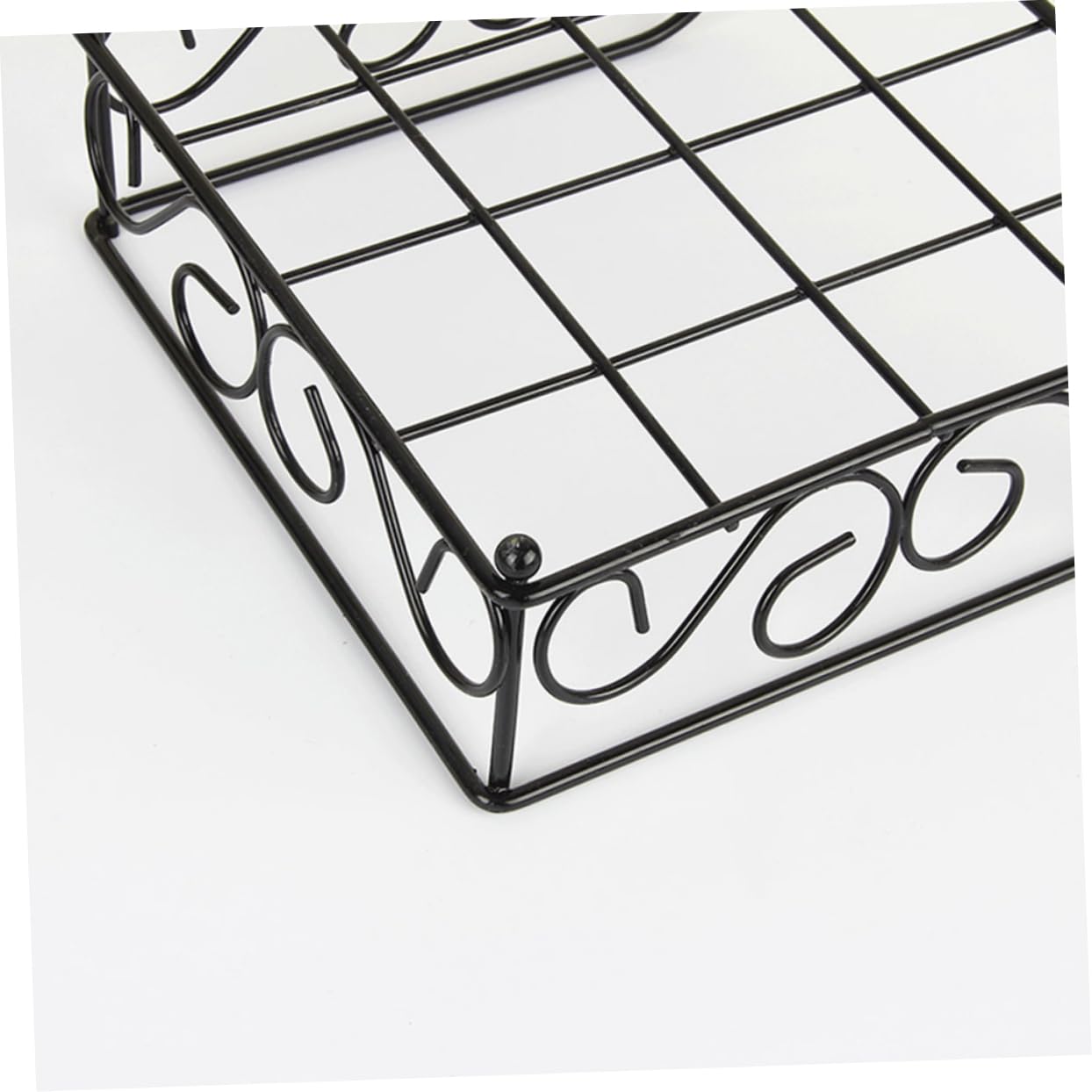 IMIKEYA Soporte Para Servilletas Pañuelos De Hierro Resistente Para Hogar y Oficina
