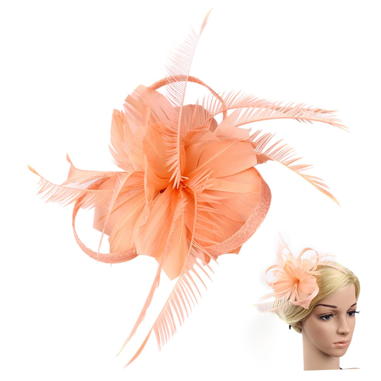 FOMIYES 3piezas Pinza De Elegante Para Cabello Diseño Único Accesorio Para Mujeres Para Bodas y Fiestas Color Rosa Shell Fácil De Usar y Ajustar